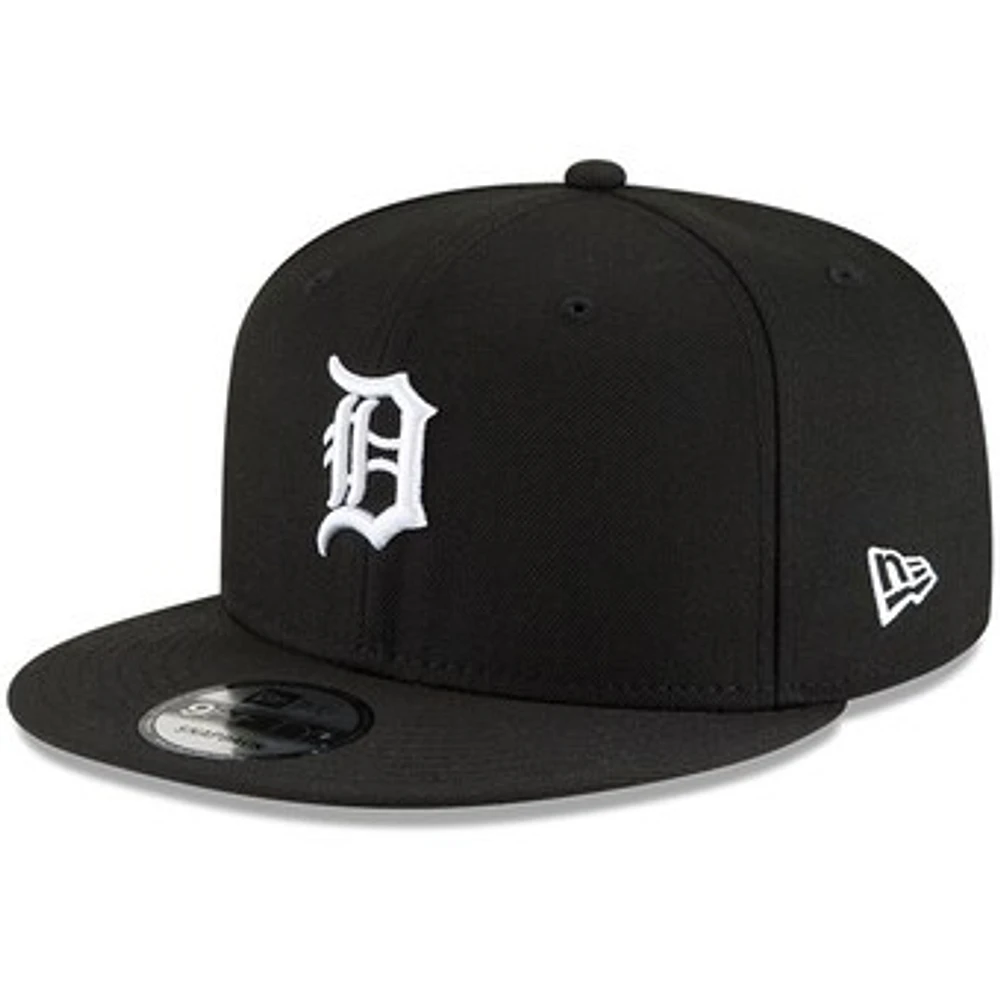 Men's New Era Black Detroit Tigers 9FIFTY Snapback Hat