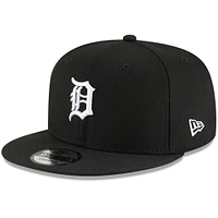 Men's New Era Black Detroit Tigers 9FIFTY Snapback Hat