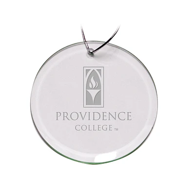 Providence Friars 3'' Team Glass Round Ornament