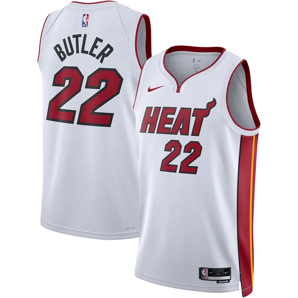 Unisex Nike Jimmy Butler White Miami Heat Swingman Jersey - Association Edition
