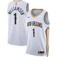 Unisex Nike Zion Williamson White New Orleans Pelicans Swingman Jersey - Association Edition