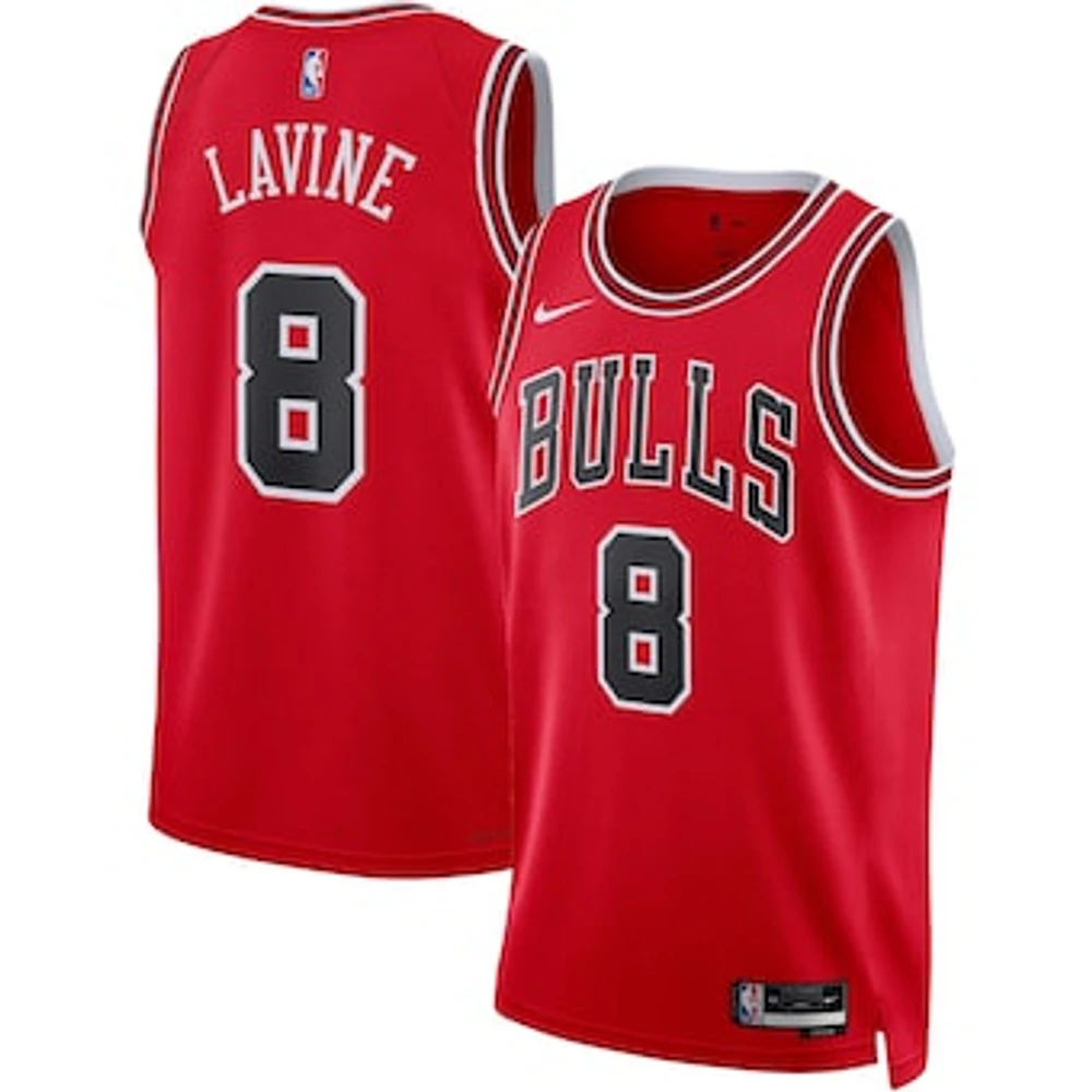 Unisex Nike Zach LaVine Red Chicago Bulls Swingman Jersey - Icon Edition