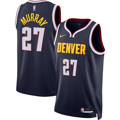 Unisex Nike Jamal Murray Navy Denver Nuggets Swingman Jersey - Icon Edition