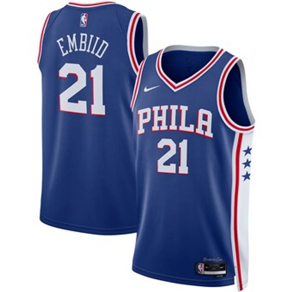 Unisex Nike Joel Embiid Royal Philadelphia 76ers Swingman Jersey