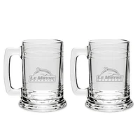 Le Moyne Dolphins 15oz. 2-Piece Colonial Tankard Set