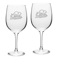 Bucknell Bison 19oz. 2-Piece Traditional Robusto Red Wine Table Glass Set