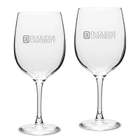 Duquesne Dukes 19oz. 2-Piece Traditional Robusto Red Wine Table Glass Set