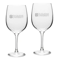 Duquesne Dukes 19oz. 2-Piece Traditional Robusto Red Wine Table Glass Set