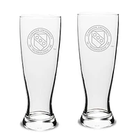 Clarkson Golden Knights 23oz. 2-Piece Stylish University Pilsner Set