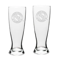 Clarkson Golden Knights 23oz. 2-Piece Stylish University Pilsner Set