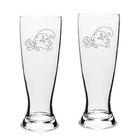 Tulane Green Wave 23oz. 2-Piece Stylish University Pilsner Set