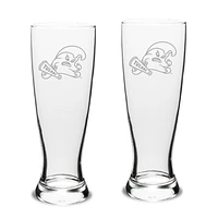 Tulane Green Wave 23oz. 2-Piece Stylish University Pilsner Set