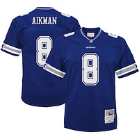 Toddler Mitchell & Ness Troy Aikman Navy Dallas Cowboys 1996 Retired Legacy Jersey