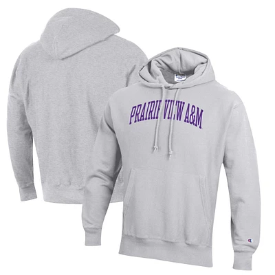 Men's Champion Gray Prairie View A&M Panthers Reverse Weave Pullover Hoodie