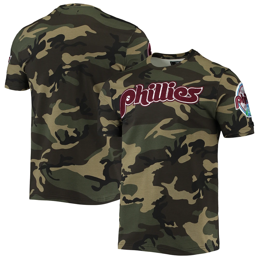 Men's Pro Standard Camo Philadelphia Phillies Team T-Shirt