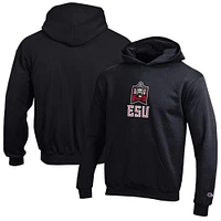 Youth Champion Black East Stroudsburg Warriors Eco Powerblend Pullover Hoodie