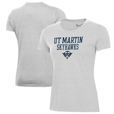 Women's Under Armour Gray Tennessee-Martin Skyhawks Performance T-Shirt
