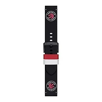 Tissot Black Toronto Raptors Official Leather Watch Strap