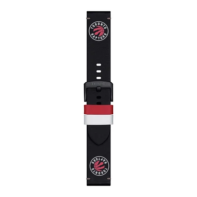 Tissot Black Toronto Raptors Official Leather Watch Strap