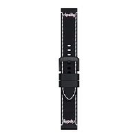 Tissot Black Portland Trail Blazers Official Leather Watch Strap