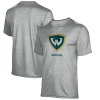 Men's Gray Wayne State Wildcats Medicine Name Drop T-Shirt