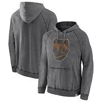 Men's Fanatics Gray Boston Bruins Special Edition 2.0 Weathered Pullover Hoodie