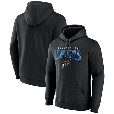 Men's Black Washington Capitals Special Edition 2.0 Wordmark Pullover Hoodie