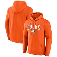 Men's Orange Anaheim Ducks Special Edition 2.0 Wordmark Pullover Hoodie