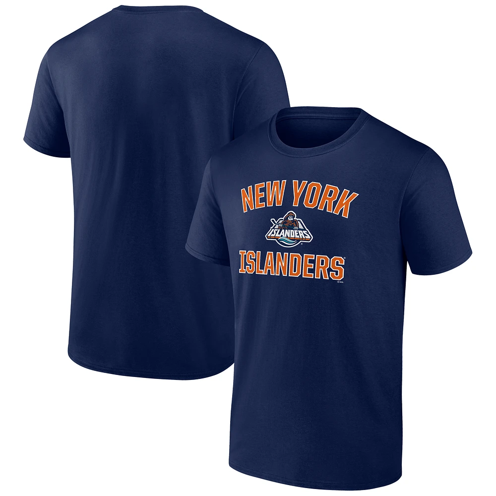 Men's Fanatics Navy New York Islanders Special Edition 2.0 Wordmark T-Shirt