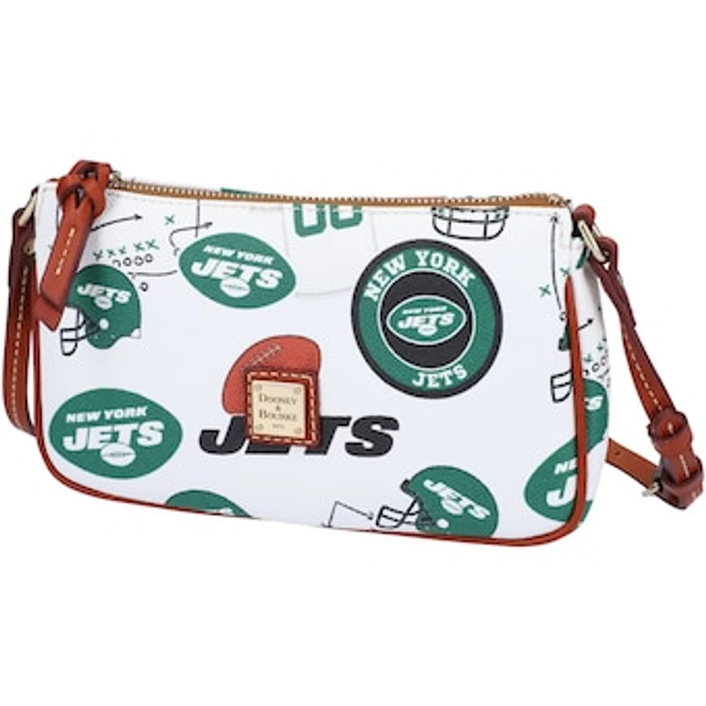 Women's Dooney & Bourke New York Jets Gameday Lexi Crossbody with Small Coin Case