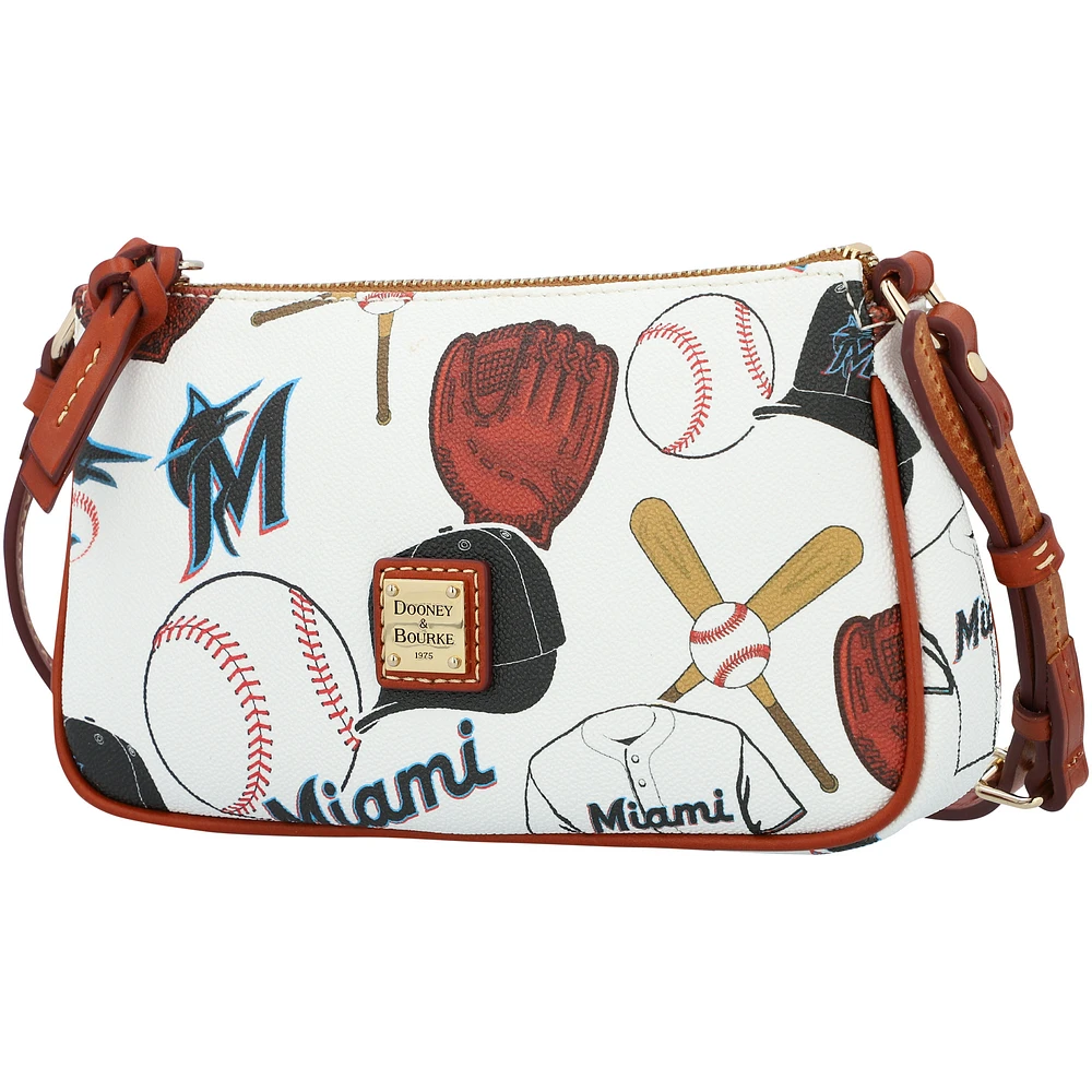 Women's Dooney & Bourke Miami Marlins Gameday Lexi Crossbody with Small Coin Case