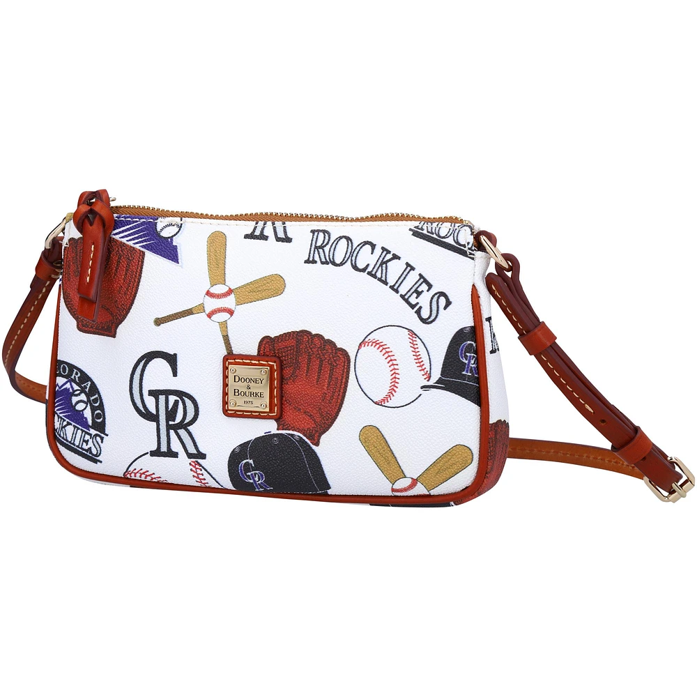 Women's Dooney & Bourke Colorado Rockies Gameday Lexi Crossbody with Small Coin Case