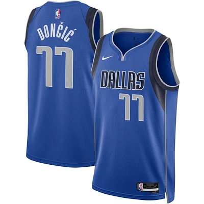 Unisex Nike Luka Doncic Royal Dallas Mavericks Swingman Player Jersey - Icon Edition