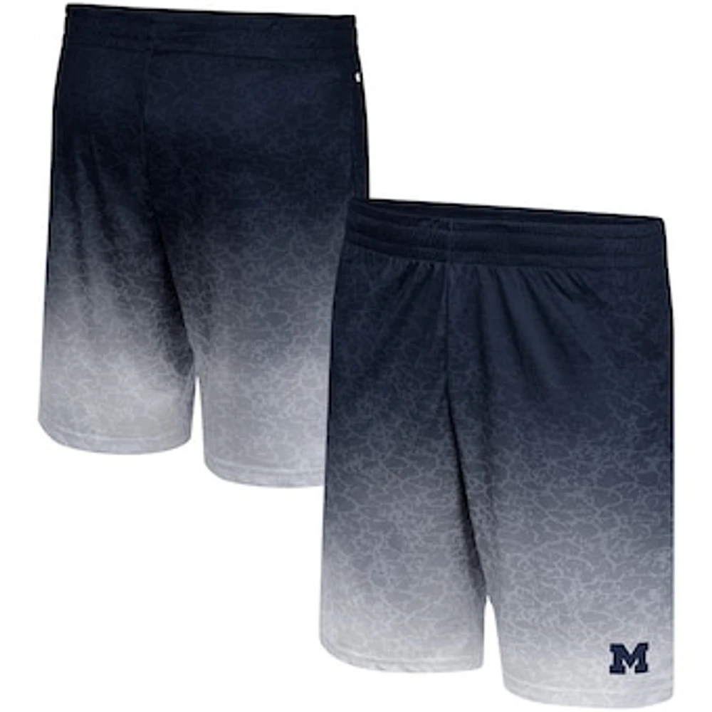 Men's Colosseum Navy Michigan Wolverines Walter Shorts