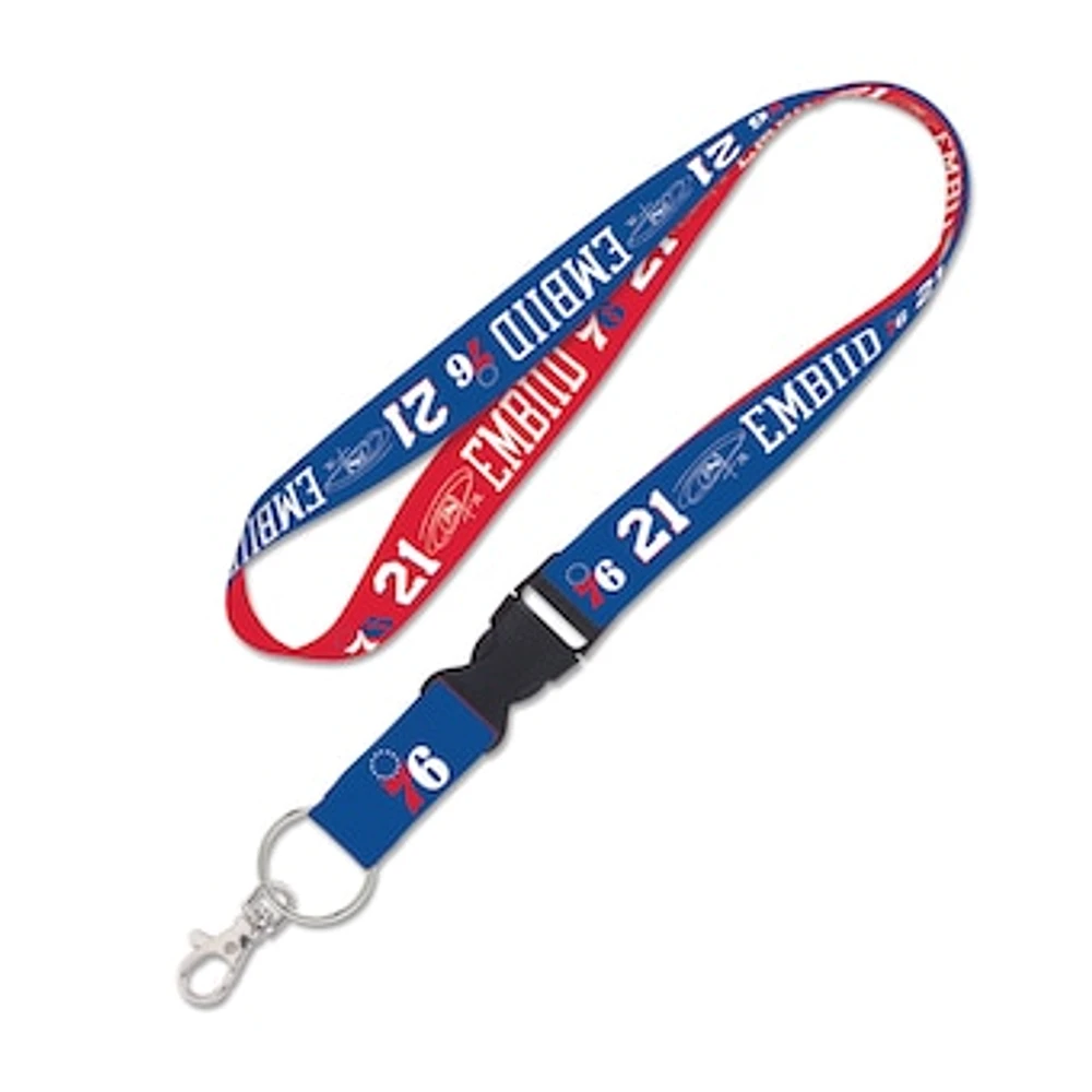 WinCraft Joel Embiid Philadelphia 76ers Buckle Player - Lanyard