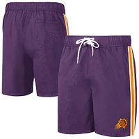 Men's G-III Sports by Carl Banks Purple/Orange Phoenix Suns Sand Beach Volley Swim Shorts