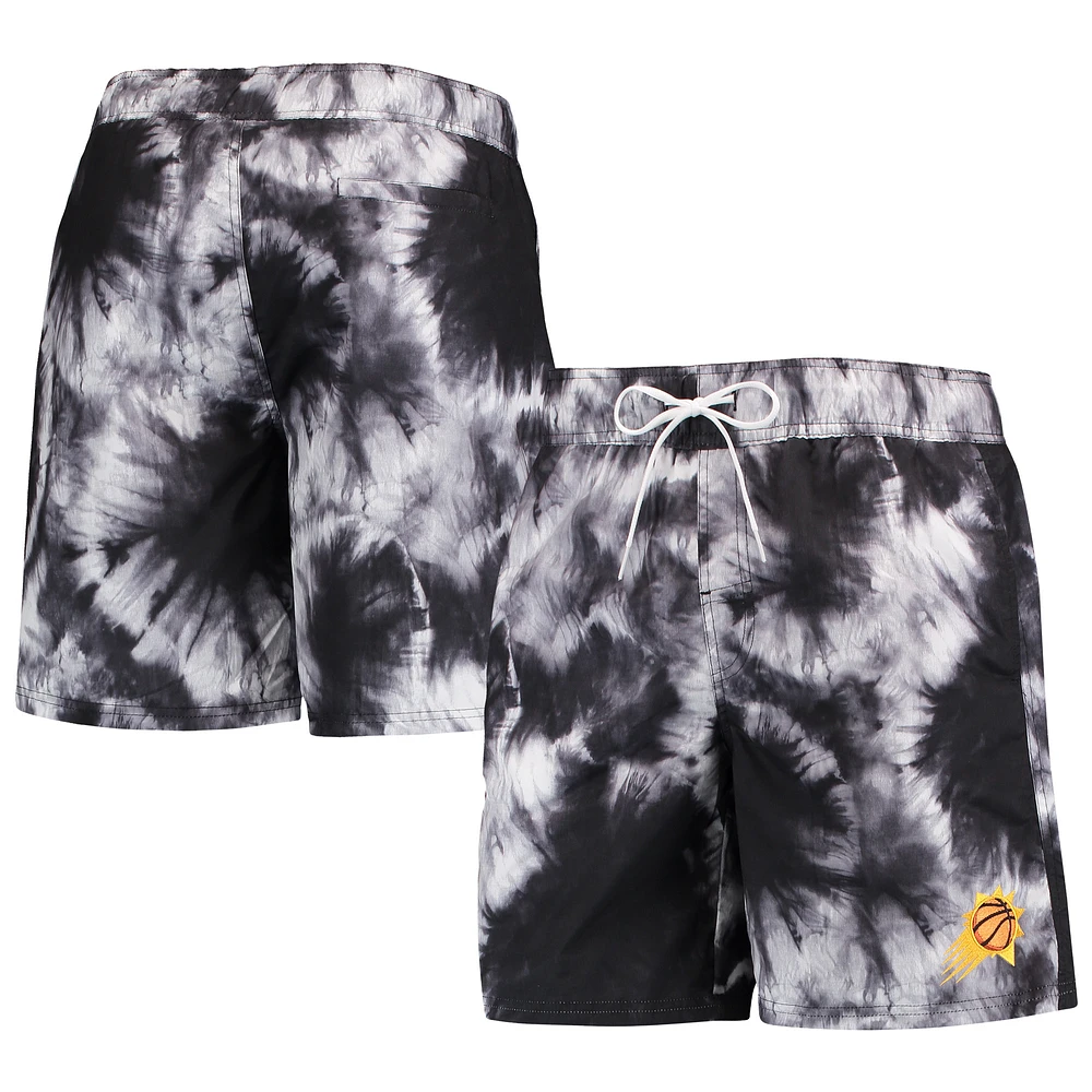 Men's G-III Sports by Carl Banks Black Phoenix Suns Splash Volley Swim Shorts