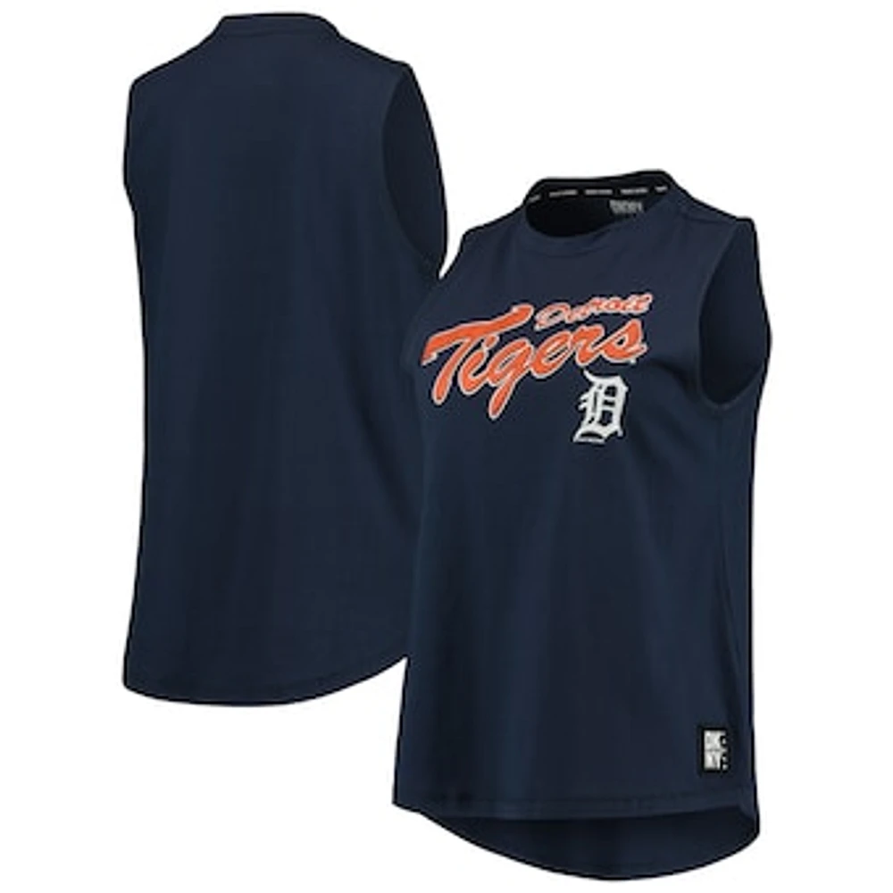 Women's DKNY Sport Navy Detroit Tigers Marcie Tank Top