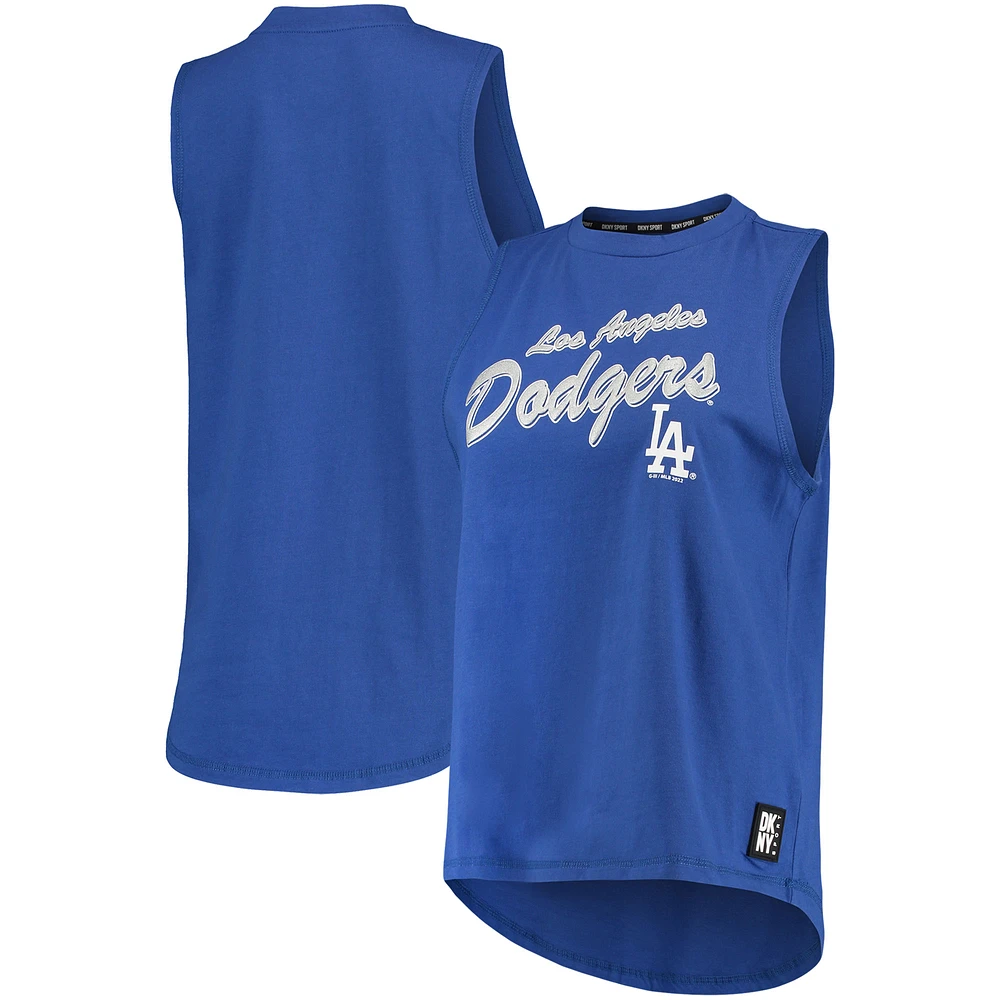 Women's DKNY Sport Royal Los Angeles Dodgers Marcie Tank Top