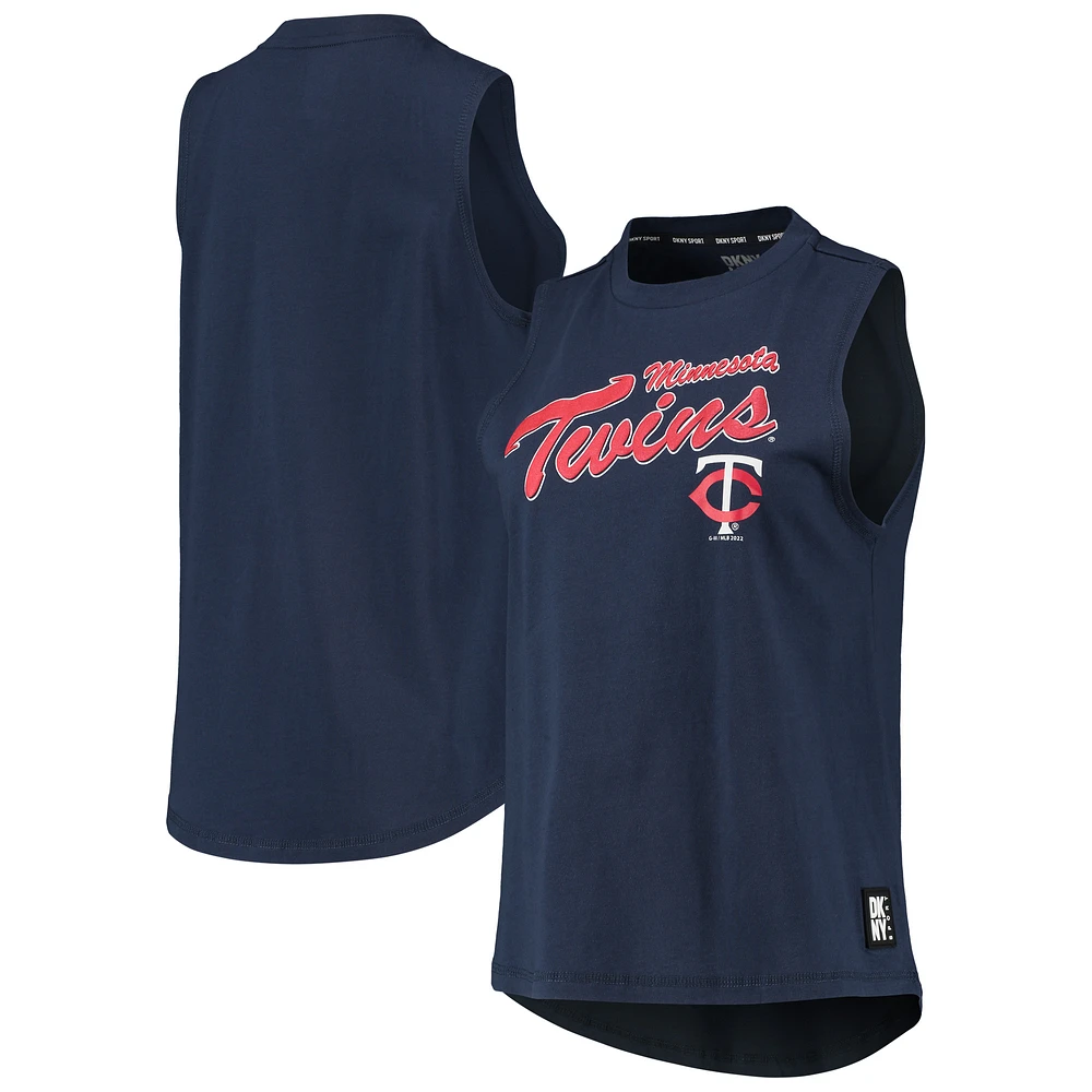 Women's DKNY Sport Navy Minnesota Twins Marcie Tank Top