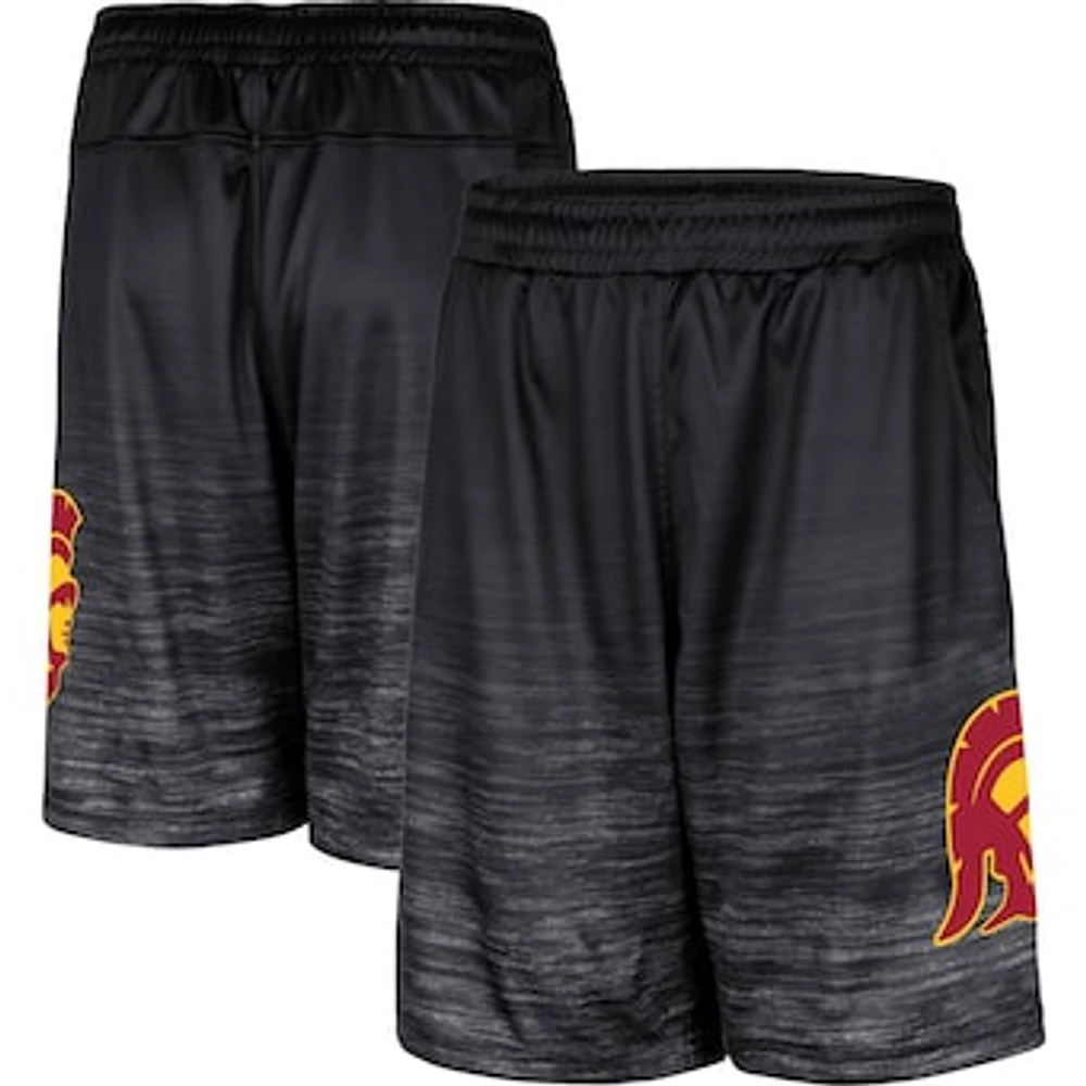 Men's Colosseum Black USC Trojans Broski Shorts