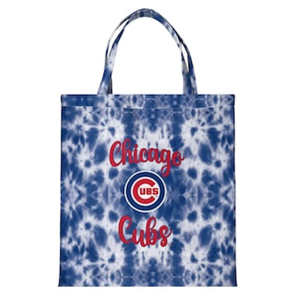 FOCO Chicago Cubs Script Wordmark Tote Bag