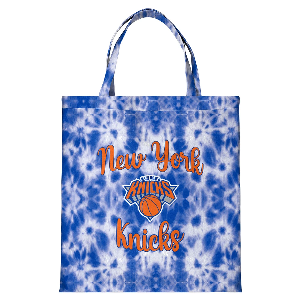 FOCO New York Knicks Script Wordmark Tote Bag