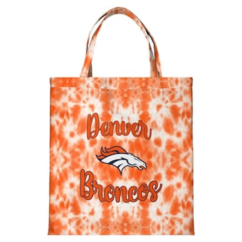 FOCO Denver Broncos Script Wordmark Tote Bag