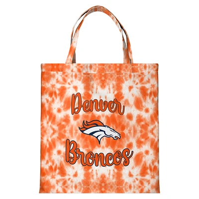 FOCO Denver Broncos Script Wordmark Tote Bag