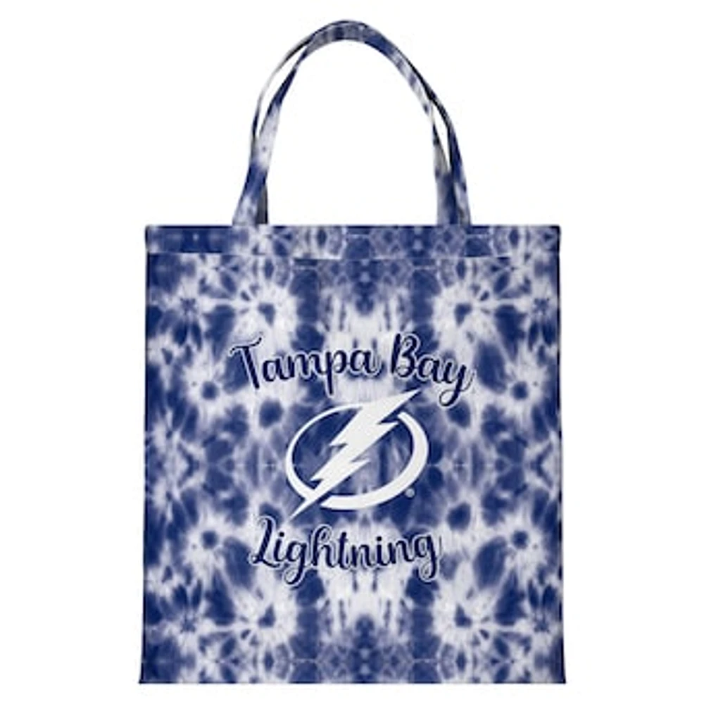 FOCO Tampa Bay Lightning Script Wordmark Tote Bag