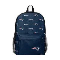 FOCO New England Patriots Repeat Logo Backpack