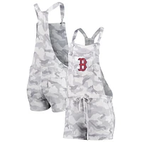 Women's Concepts Sport Gray Boston Red Sox Camo Romper Overalls