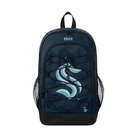 FOCO Seattle Kraken Big Logo Bungee Backpack