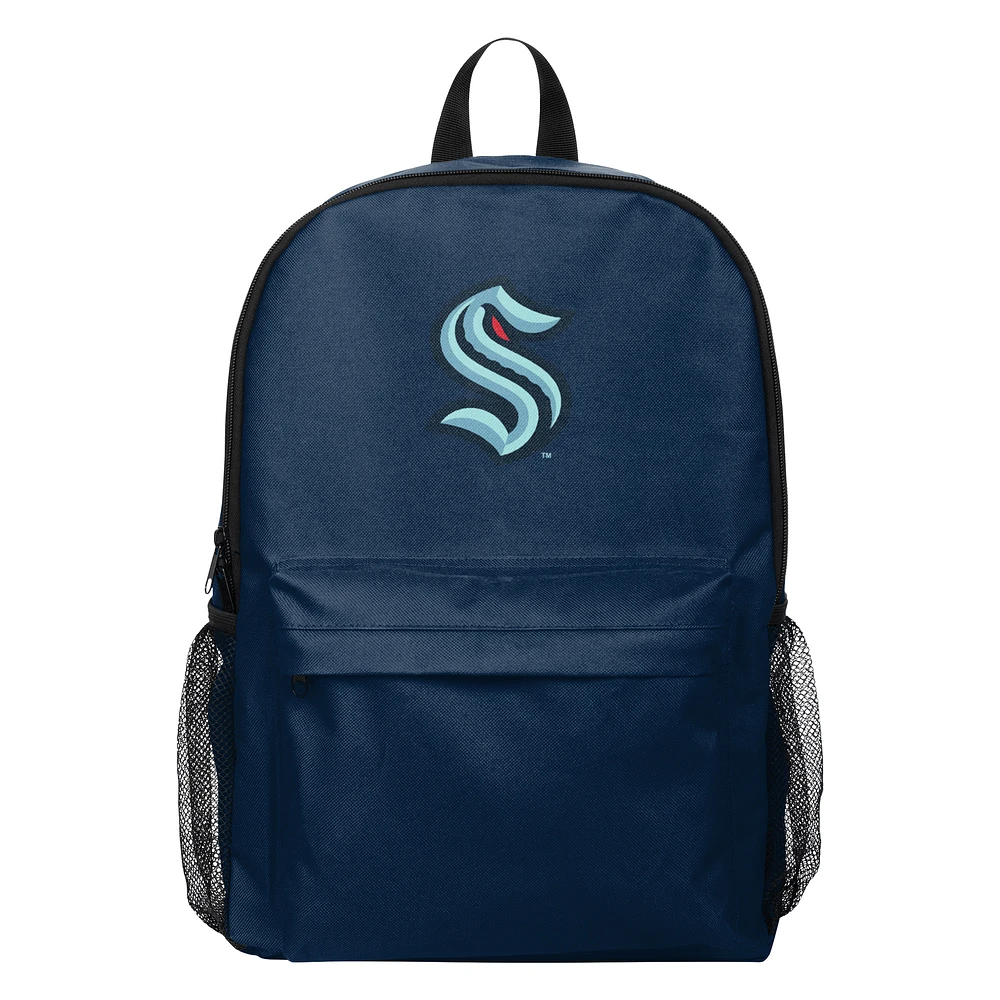 FOCO Seattle Kraken Solid Big Logo Backpack